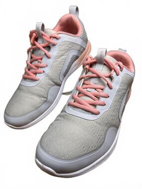 Vionic Women's Lightweight Athletic Sneakers with Pink Accents